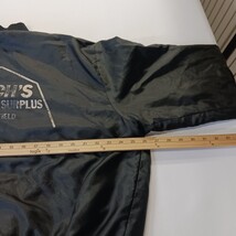 Vintage Hi-Style Athletic Wear FINCH'S BUILDER Men's XL Black Nylon Jacket Coat image 10