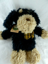 Boyds Bears In The Attic Arnowld Dog Brown Black 1991-96 with Tags 12&quot; - £15.49 GBP