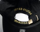 USMC MARINES ONCE A MARINE EMBROIDERED BASEBALL CAP HAT SEMPER FI - £10.37 GBP