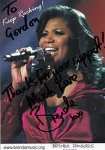 Brenda Edwards The X Factor Chicago The Musical Hand Signed Photo - £8.25 GBP