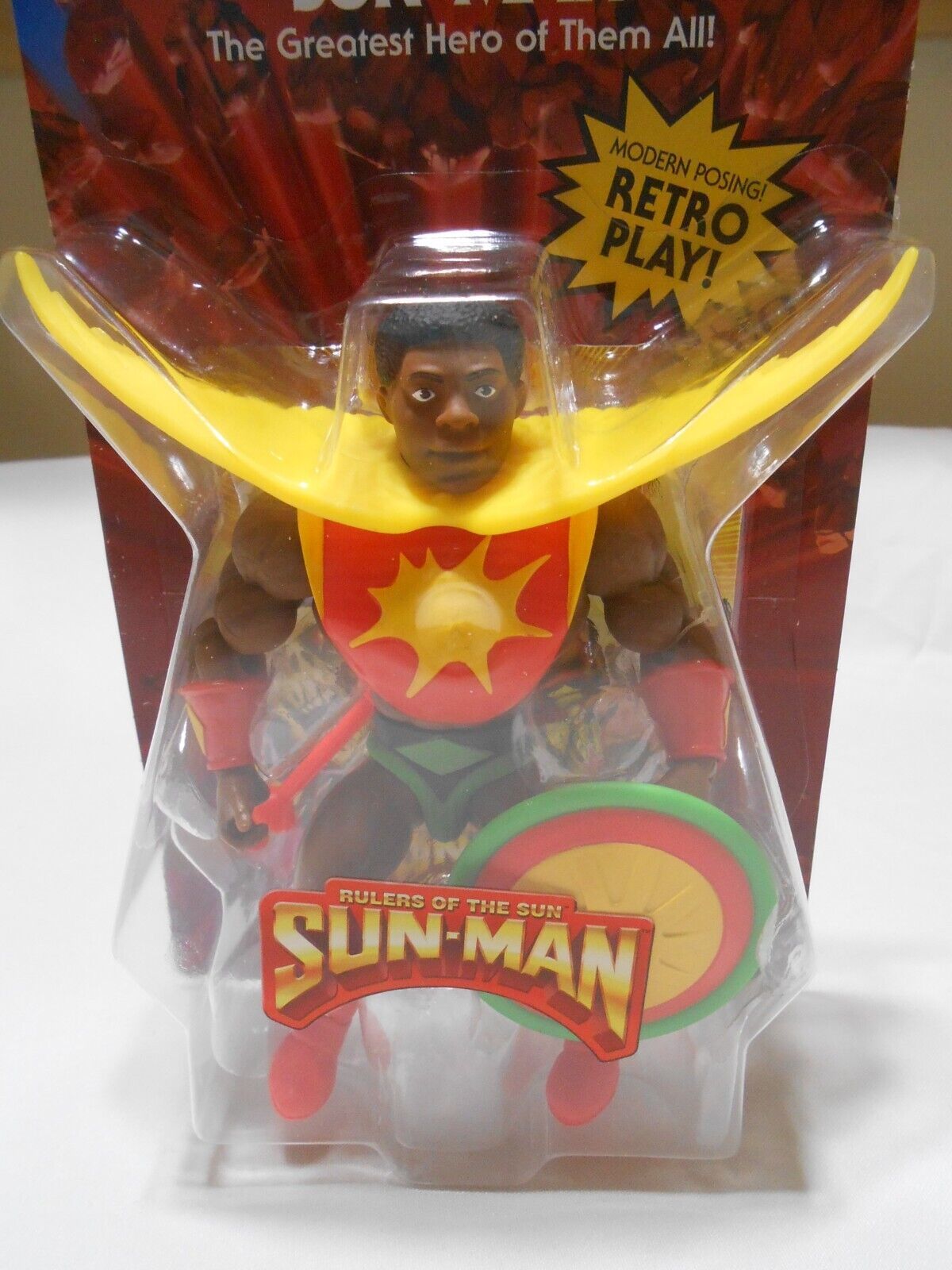 NIB Masters of The Universe MOTU Origins Sun Man Action Figure Retro Play Mattel - $14.84