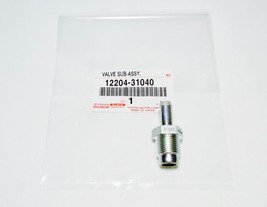 NEW GENUINE LEXUS-TOYOTA PCV VALVE IS250/350 12204-31040 &amp; GASKETS - $53.41