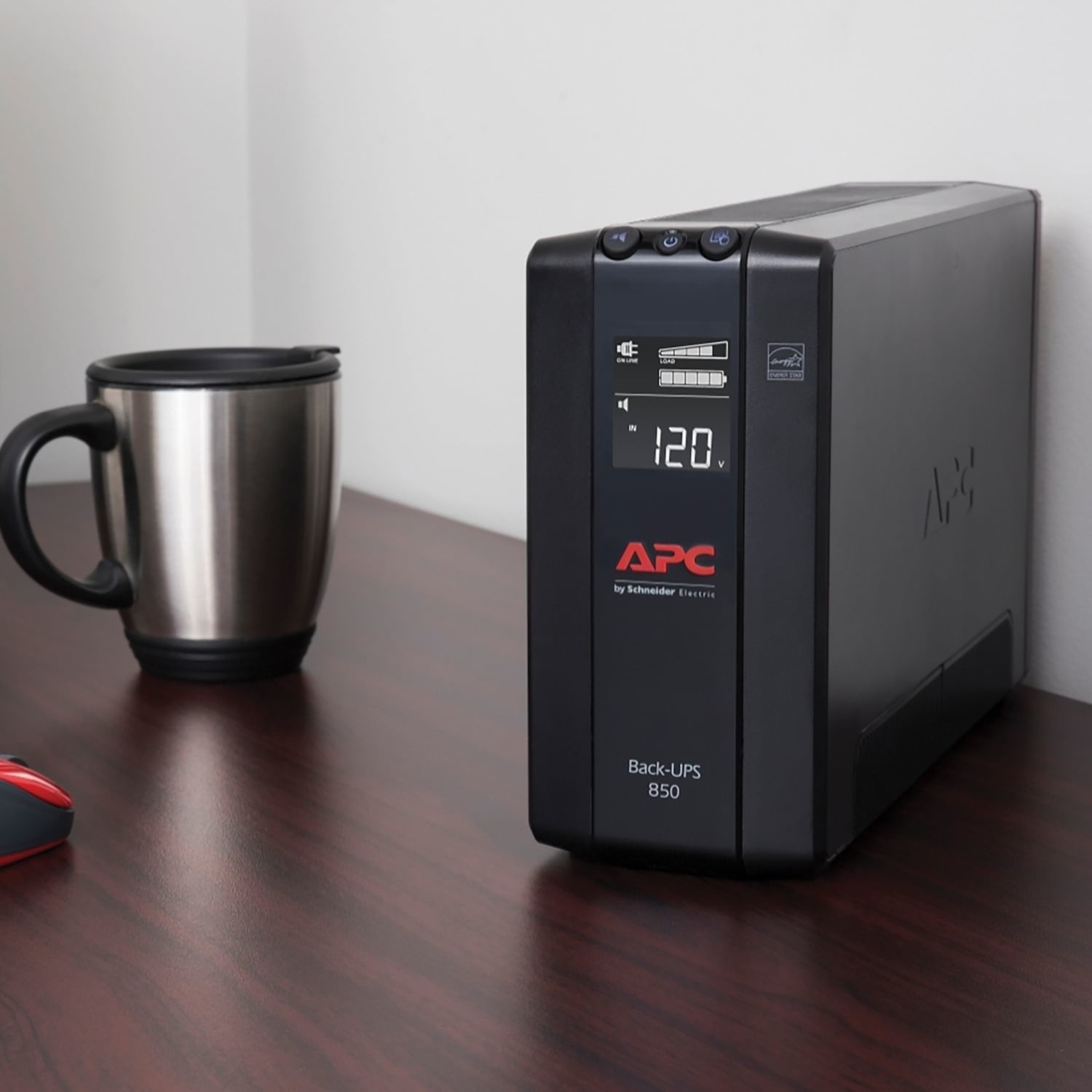 APC BX850M Back-UPS Pro 8-Outlet Compact Battery Back-Up and Surge Protector (51 Item image 5