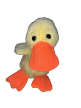 Ty Beanie Babys - Quackers The Duck 6&quot; Plush Toy (4024) - £12.36 GBP