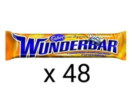 48 x WUNDERBAR Chocolate Candy bar by Cadbury from CANADA 58g each - £61.29 GBP