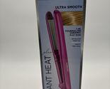 Conair Ceramic Flat Iron Instant Heat Plus Ultra Smooth 1 inch Tourmalin... - $18.71