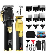Men&#39;S Professional Hair Clippers Set, Cordless Barber Kit For Haircut, C... - €45,44 EUR