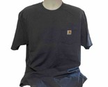 Carhartt Men’s Original Fit Heavyweight Short Sleeve Pocket T-Shirt Larg... - £17.54 GBP