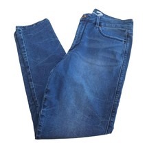 Seven7 Blue Jeans Denim High Rise Skinny Leg Womens 14 - £10.38 GBP