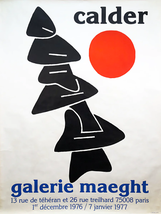 Alexander Calder Galerie Maeght, 1976 - £1,187.04 GBP