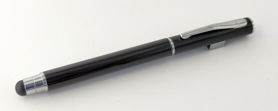 Luxor Touch Ballpoint Ball Pen Ballpen Black new loose fitted with Parker refill - $11.97