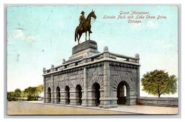 Grant Monument Lincoln Park Chicago Illinois IL DB Postcard Z10 - $2.92