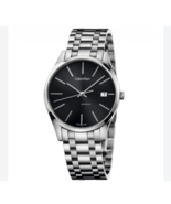 Calvin Klein CK Men&#39;s K4N23141 Time Silver Steel Watch - £235.81 GBP