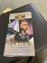 The Visual Bible - Matthew - VHS - 4 Tape Box Set Good Condition - $6.35