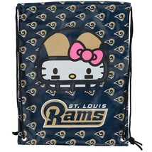 NFL St. Louis Rams Hello Kitty Backsack NEW - $14.47