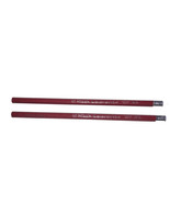 Eberhard Faber Set Of 2 Vintage Color rite Pencils # 2126 Medium Red Unused - £3.04 GBP