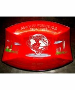 1964-65 New York WORLD&#39;s FAIR Plastic Tray Plate Bowl 10x7.5x1.25&quot; - $15.19