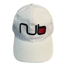 NWOT Nub Cigars White Adjustable Baseball Cap – Embroidered Logo, Tobacc... - $16.00