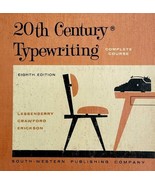 1962 20th Century Typewriting Complete Course Book Manual 8th Edition T6... - $39.99