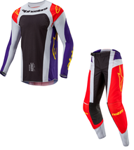 2024 Alpinestars Techstar Ocuri Hot Orange Purple Black Dirt Bike Adult MX Gear - £209.31 GBP