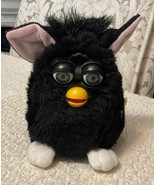 Tiger Electronics Furby Model 70-800 BLACK WITCH&#39;S CAT - Tested &amp; WORKS! - $44.55