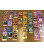 Yu-Gi-Oh Cards Lot of 72 Some First Edition RDS, PSV, PGD 1996 Vintage - £9.19 GBP