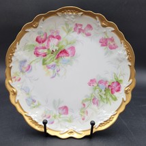 Antique c.1906-20 Coronet Limoges France Porcelain Floral Gold Gilding Pate - £30.96 GBP