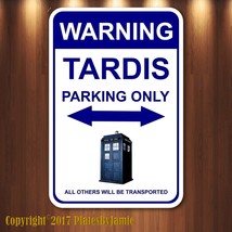 Doctor Who - Tardis Parking - Aluminum Parking Sign - Tardis, Dr. Who - £15.45 GBP