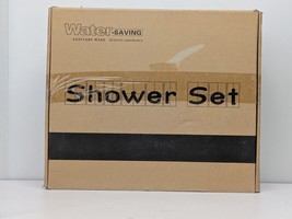 Shower Set 2-Handle 2-Spray Rain Shower Faucet and Hand Shower Combo Kit... - $119.39