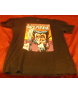 MARVEL&#39;S COMICS LIMITED SERIES WOLVERINE BLACK SHORT SLEEVE GRAPHIC T SH... - $27.76 CAD