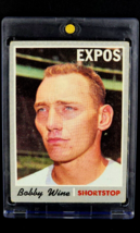 1970 Topps #332 Bobby Wine Montreal Expos Vintage Baseball Card - £1.60 GBP