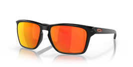 Oakley Sylas Polarized Sunglasses OO9448-0557 Black Ink Frame W/ Prizm Ruby - £77.84 GBP