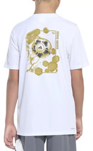 adidas Boys&#39; AEROREADY Soccer Heat Map Graphic T-Shirt White Size XL (18... - $14.99