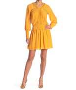 Ramy Brook Kelley Lace Detail Mini Dress Buttercup Yellow XS NWT - $176.43 CAD