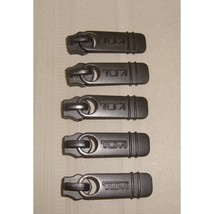 Tumi Replacement Sliders / Zipper Pulls / Pull Tabs - Silver Lot of 4 - £19.89 GBP