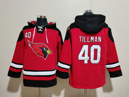Pat Tillman Cardinals Red Lace-Up Pullover Jersey Hoodie  - $59.25