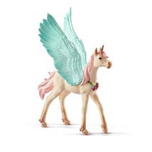 Schleich bayala, Unicorn Toys for Girls and Boys, Decorated Baby Unicorn Pegasus - £15.97 GBP