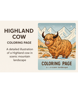 Printable Coloring Page for Kids &amp; Adults  download  12 pages - $16.72 CAD