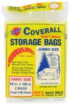 Warp Brothers CB-60 Warp&#39;s Banana Bags, Plastic, 60 x 108-Inch. (Pack of 2) - $21.11