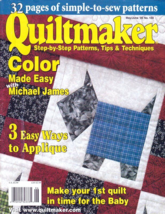 Quiltmaker Magazine May/June 2005 Step By Step Quilt Patterns Tips Techn... - $7.50