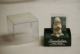 Snowbabies Sweet Dreams Bisque Porcelain Hinged Box Figurine Retired Dept. 56 - £10.19 GBP