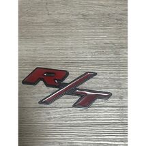 DODGE Charger Magnum RT Grille Trunk  EMBLEM BADGE RED CHROME EXTERIOR D... - $13.14