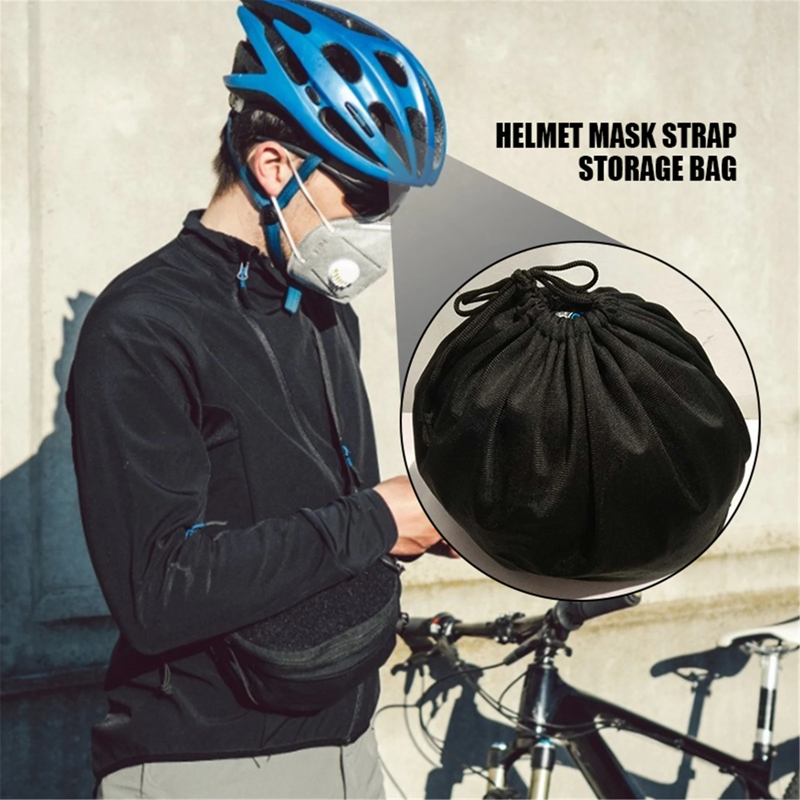 Helmet Bag Welding Mask Hood Storage Carrying Bag - Universal Tool Cloth with - £11.22 GBP