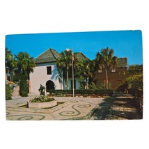 Postcard San Agustin Antiguo Pan American Center Hispanic Garden St Augustine FL - £5.53 GBP