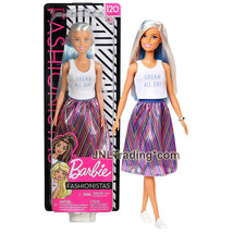 Year 2018 Barbie Fashionistas 12 Inch Doll #120 - Caucasian FXL53 Dream All Day - £19.97 GBP