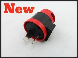 NEW 2 Pin 12V Flasher Relay Red CM200 CM200C CB400 CB400T CB450 CB450SC ... - $13.86