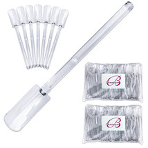 100Pcs Refill Clear Plastic Extra Nail Art Color Display Tip Sticks - $15.19