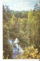 Gailitis Latvia Liesma Tervete Forest Park View Tervete River Irsu Garde... - £3.93 GBP