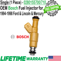 Genuine Bosch x1 Fuel Injector for 1994, 1995, 1996, 1997 Mercury Cougar 4.6L V8 - £30.53 GBP