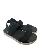 KEEN Womens ELLE Backstrap Sandals Casual Platform Open Toe Black Sz 8.5 - $33.59